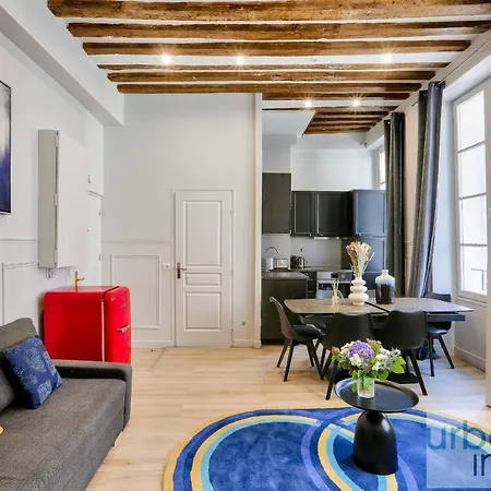 Urban Flat 44 - Charming Parisian In Montorgueil